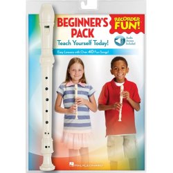 Recorder Fun! Beginner's Pack (Instrument/Book/Online Audio)