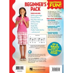 Recorder Fun! Beginner's Pack (Instrument/Book/Online Audio)