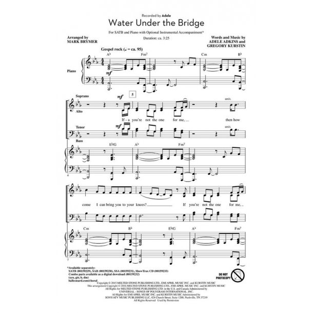 Water Under The Bridge