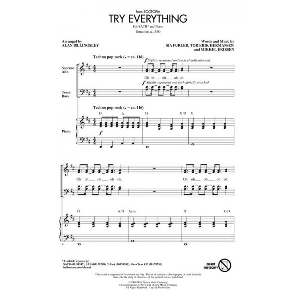Try Everything : from Zootopia