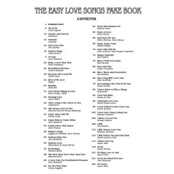The Easy Love Songs Fake Book