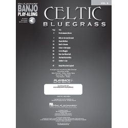 Banjo Play-Along Volume 8: Celtic Bluegrass (Book/Online Audio)