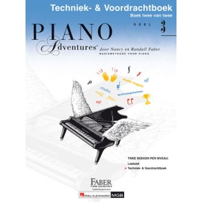 Piano Adventures: Techniek- & Voordrachtboek 3