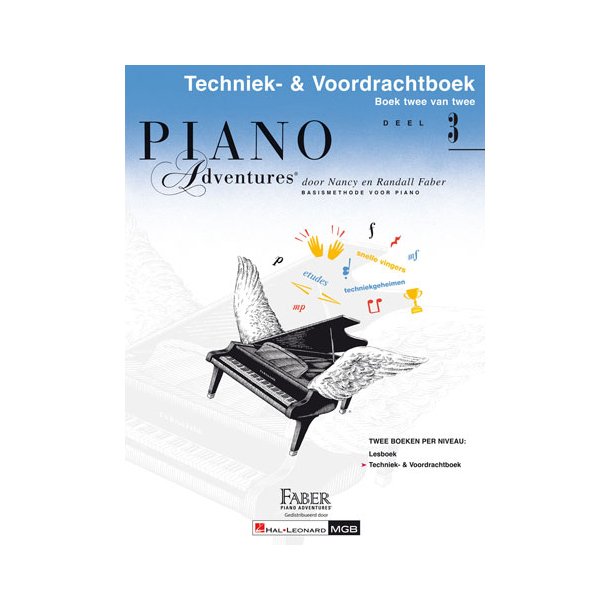 Piano Adventures: Techniek- &amp; Voordrachtboek 3