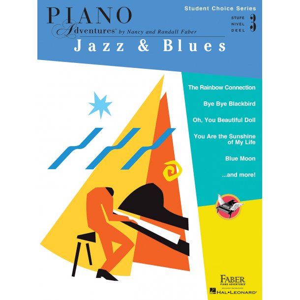 Faber Piano Adventures - Student Choice Series: Jazz & Blues Level 3