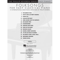 The Phillip Keveren Series: Folksongs For Easy Classical Piano