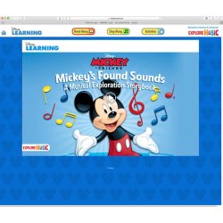 Mickey's Found Sounds: A Musical Exploration Storybook
