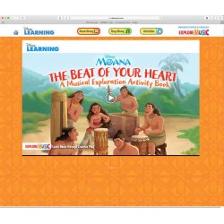 Moana &ndash; The Beat Of Your Heart (Book/Download)