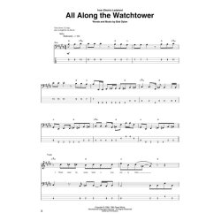 Jimi Hendrix Bass Tab Collection - Bass Recorded Versions