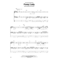 Jimi Hendrix Bass Tab Collection - Bass Recorded Versions