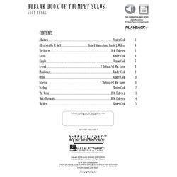 Rubank Book of Trumpet Solos - Easy Level : with Piano Accompaniment