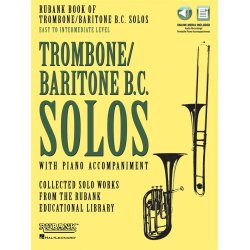 Rubank Book of Trombone/Baritone B.C. Solos : Easy to Intermediate