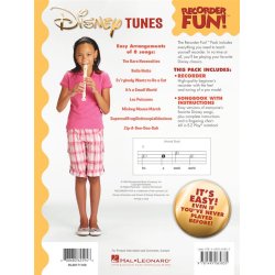 Disney Tunes: Recorder Fun! (Blokfljte + Disney melodibog)
