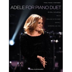 Adele For Piano Duet (1 Piano, 4 Hands)