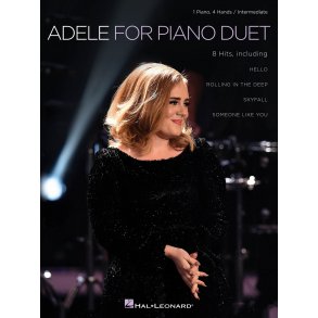 Adele For Piano Duet (1 Piano, 4 Hands)