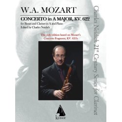 W. A. Mozart: Clarinet Concerto, K. 622 - Critical Urtext Edition