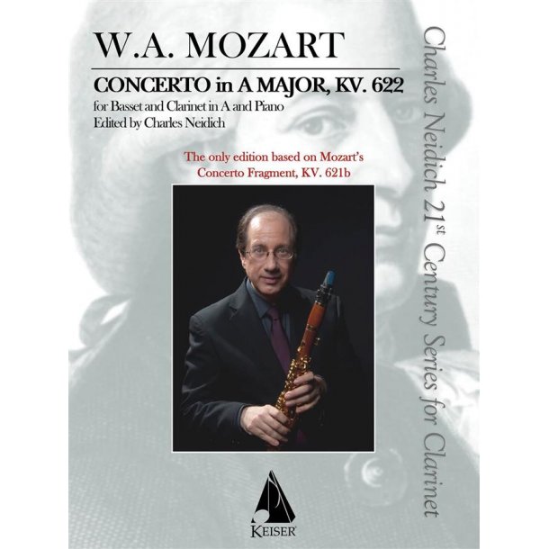 W. A. Mozart: Clarinet Concerto, K. 622 - Critical Urtext Edition
