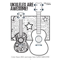 Kid's Uke: Ukulele Activity Fun Book