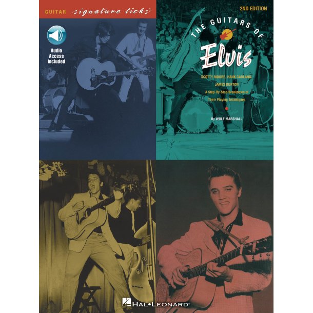 The Guitars Of Elvis: 2nd Edition (Book/Online Audio)