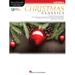 Hal Leonard Instrumental Play-Along: Christmas Classics - Horn (Book/Online Audio)