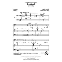 For Good : from Wicked