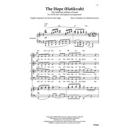 The Hope Hatikvah (Isaacson) Satb