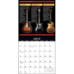 Electric Guitar Classics 2017 : 16-Month Wall Calendar