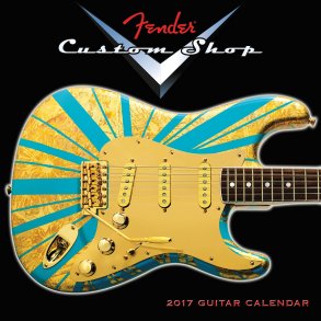 Fender Custom Shop 2017 : Mini Wall Calendar
