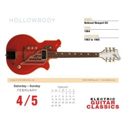 Electric Guitar Classics 2017 : Daily Boxed Calendar