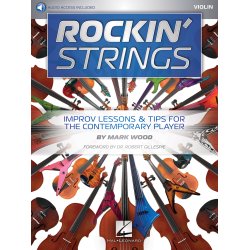 Rockin' Strings: Improv Lessons & Tips For The Contemporary Player - Violin
