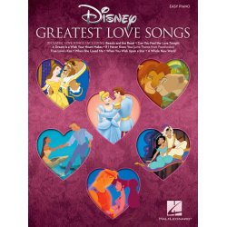 Disney's Greatest Love Songs (Easy Piano Book)