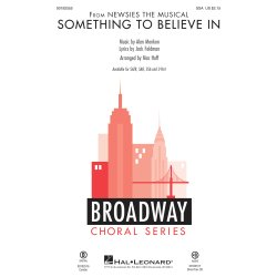 Something To Believe In : from Newsies