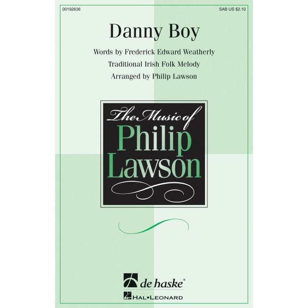 Danny Boy (Arr. Lawson) (SAB)