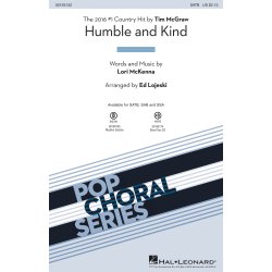 Tim McGraw: Humble And Kind (Arr. Lojeski) (SATB)