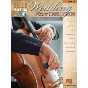 Cello Play-Along: Wedding Favorites (Cello Book/Audio)