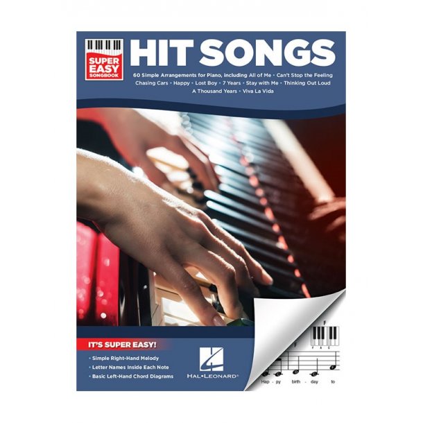 Hit Songs &ndash; Super Easy Songbook (Piano)
