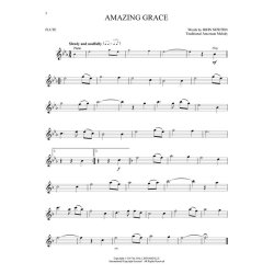 Gospel Hymns for Flute (Book/Audio)