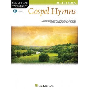 Gospel Hymns for Alto Sax (Book/Audio)