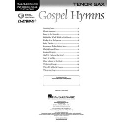 Gospel Hymns for Tenor Sax (Book/Audio)