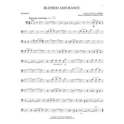 Gospel Hymns for Trombone (Book/Audio)