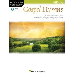 Gospel Hymns for Viola (Book/Audio)