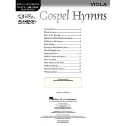 Gospel Hymns for Viola (Book/Audio)