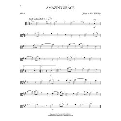 Gospel Hymns for Viola (Book/Audio)