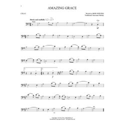 Gospel Hymns for Cello (Book/Audio)