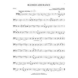 Gospel Hymns for Cello (Book/Audio)