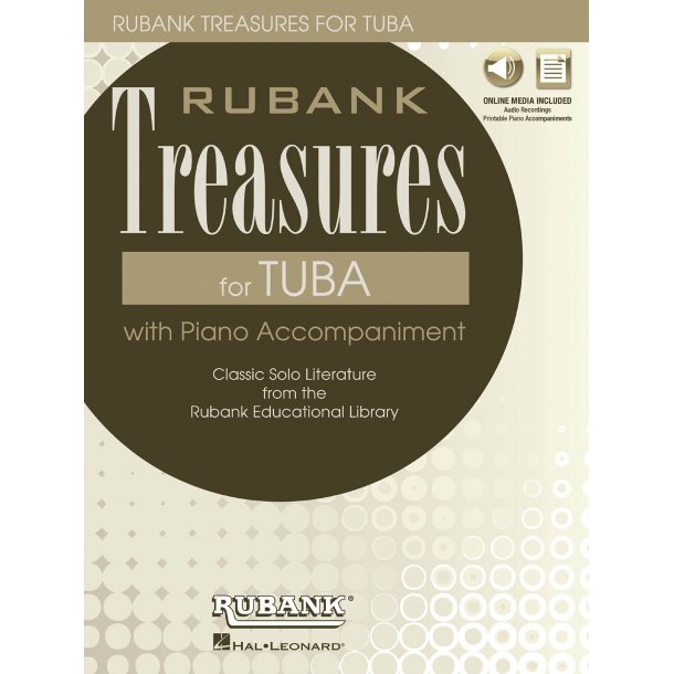 Rubank Treasures (Arr. Voxman) For Tuba (Book/Online Media)