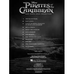 Pirates Of The Caribbean: Easy Piano Solo Collection
