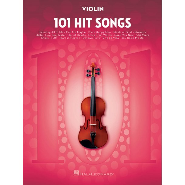 101 Hit Songs (Violin)
