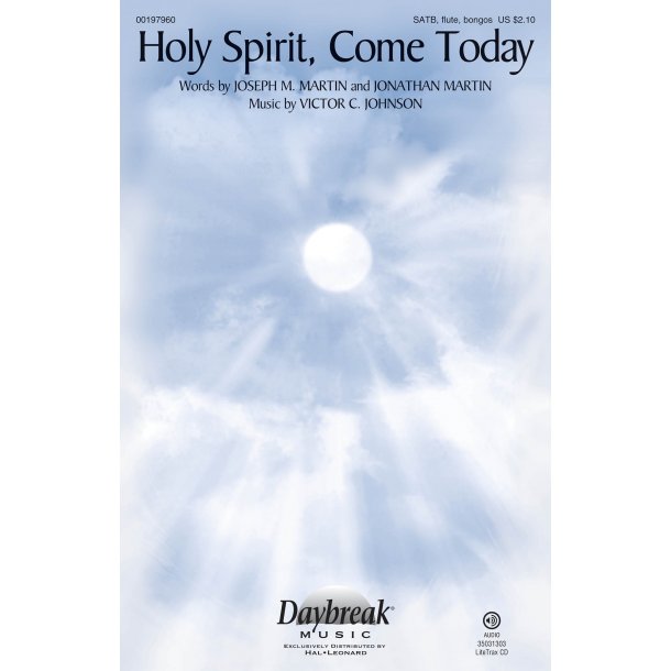 Victor C. Johnson: Holy Spirit Come Today (SATB/Flute/Bongos)