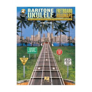 Fretboard Roadmaps - Baritone Ukulele (Book/Online Audio)